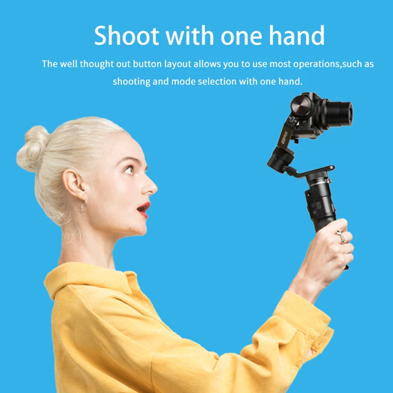 Ручной карданный стабилизатор FeiyuTech G6 Max для iphone Huawei смартфонов GoPro спортивной