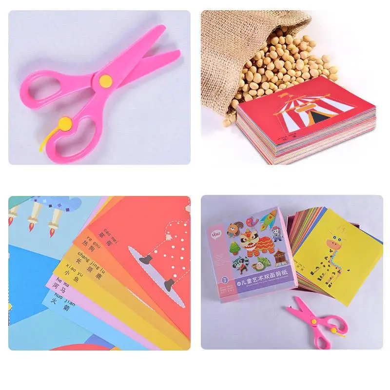 120 шт. Мультяшные бумажные складные игрушки для детского сада | Игрушки и хобби