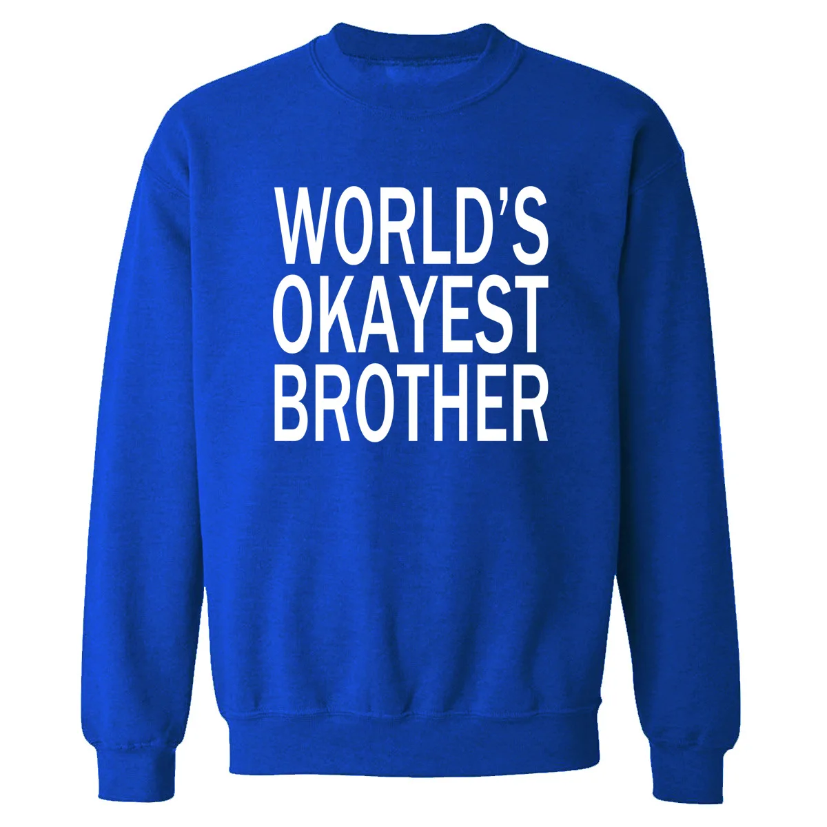 

Men's Trend Letter Print Sweatshirt Oversized Casual Round Neck Pullover Fleece Fashion Long Sleeve Hip Hop Streetwear 2021