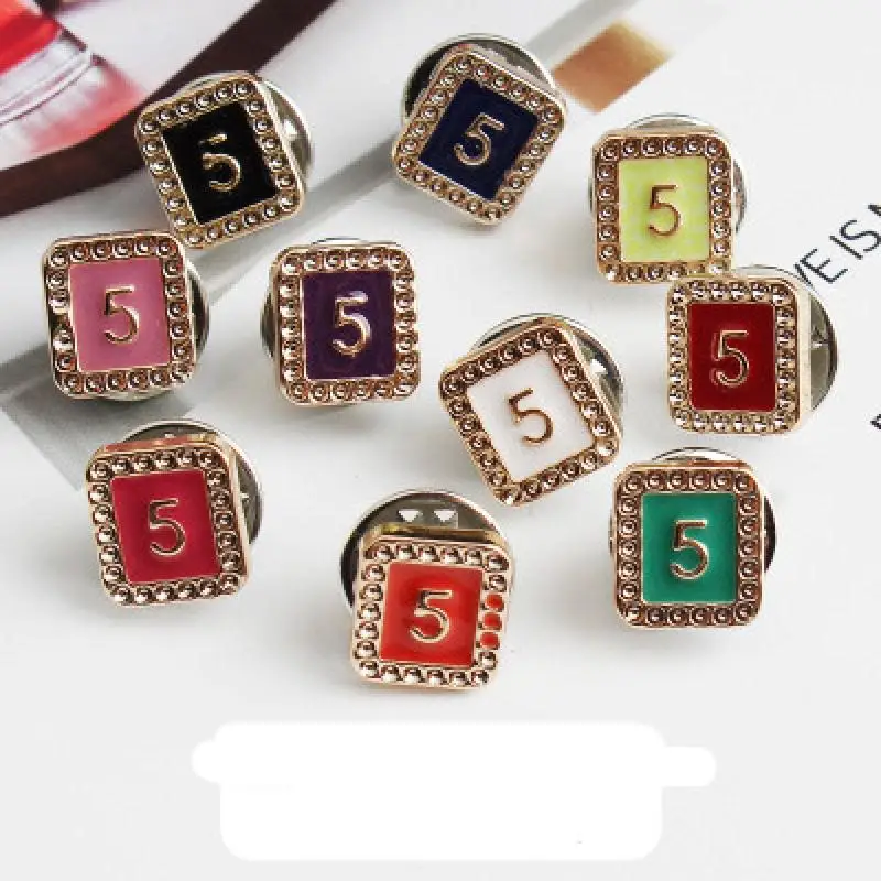 style 5 1 упаковка(10 шт.) Ароматизированная жемчужная брошь женская булавка фиксированная одежда украшения креативный дикий анти-светильник шелковый шарф Запонки - Цвет: style 5