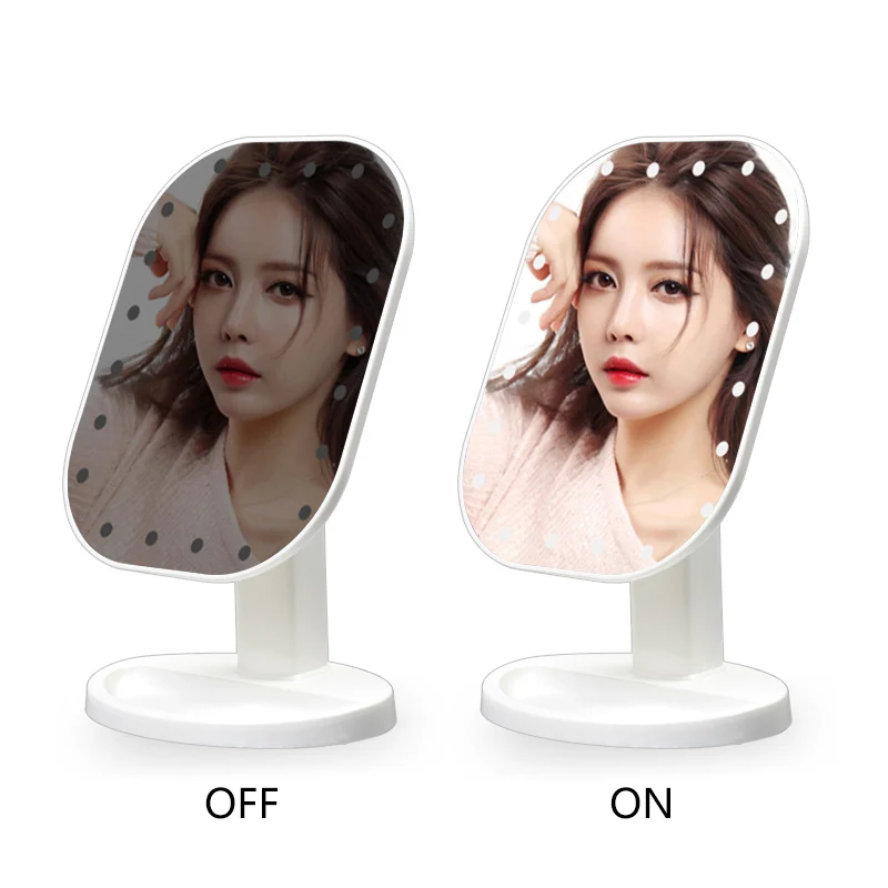 Сенсорное светодиодное светодиодный для макияжа экран роскошное зеркало с 3