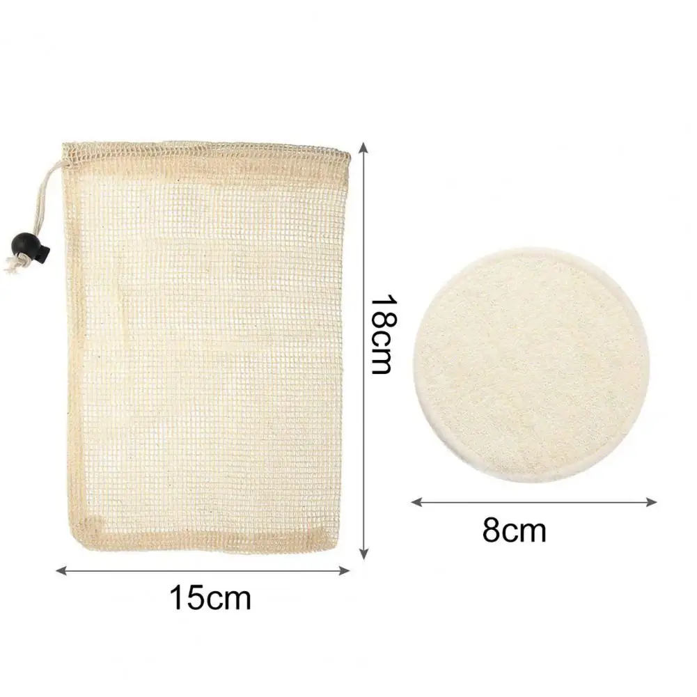 

50% Hot Sale 12Pcs/Set Makeup Remover Pad Facial Cleansing Reusable Round Puffs with Mesh Bag for Home Use