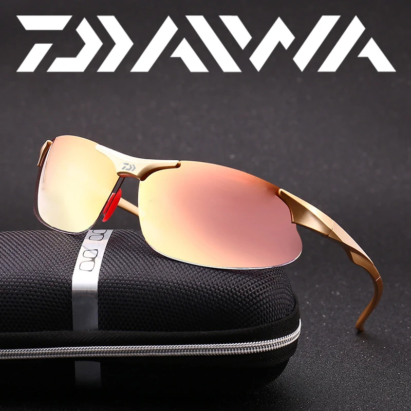

Daiwa Fishing Glasses Polarized Sports Glasses Protection Outdoor Fishing Driving Cycling Sunglasses Night Vision Cycling Goggle