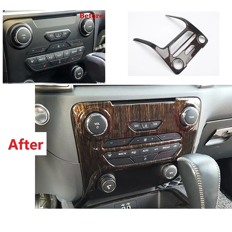 Для Ford Ranger Everest Endeavor 2015 + панель центральной консоли автомобиля крышка кнопки