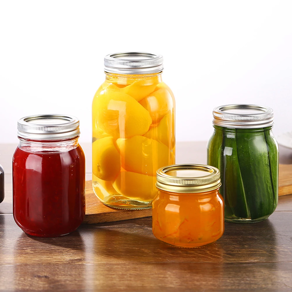 Mason Jar крышки герметичные жестяные для консервных банок с широким горлышком