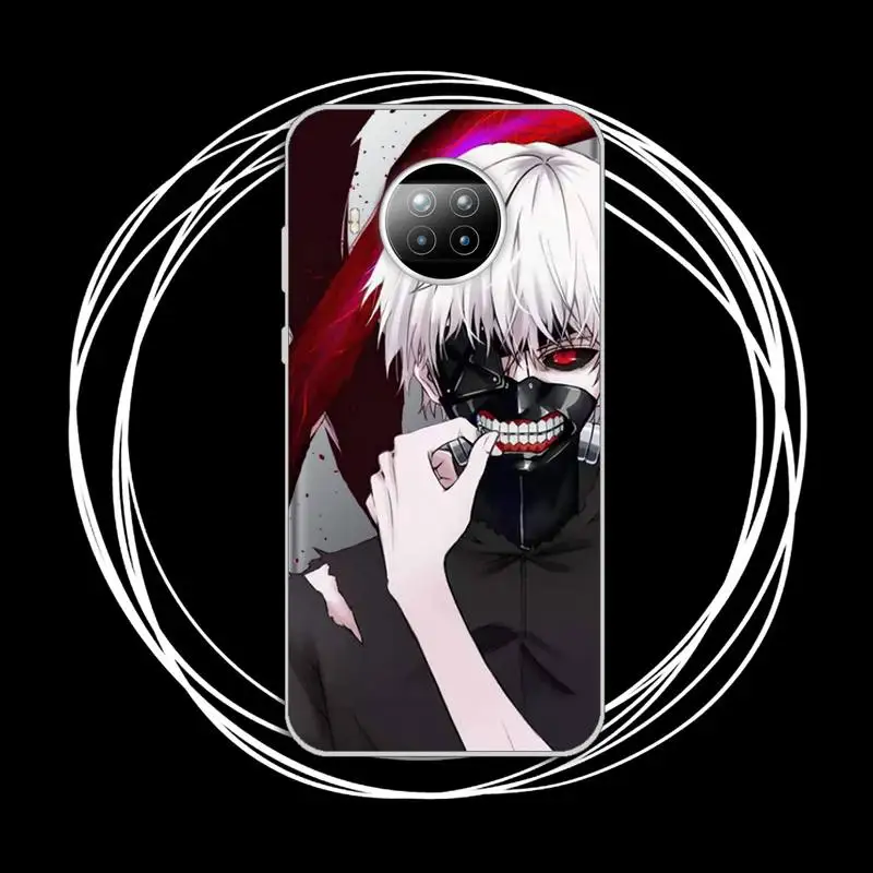

Tokyo Ghoul Trendy Anime Kaneki Ken Phone Case Transparent for Xiaomi Redmi note 10 t 8 9 pro lite 11