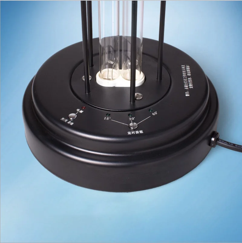 

1pcs 220V 38W UV Light Sterilizer Household Smart Sterilization Remote Control Disinfection Lamp Have Ozone Ultraviolet Lamps