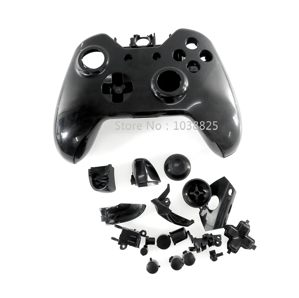 Сменный черный белый чехол с полным покрытием корпуса комплектом кнопок для