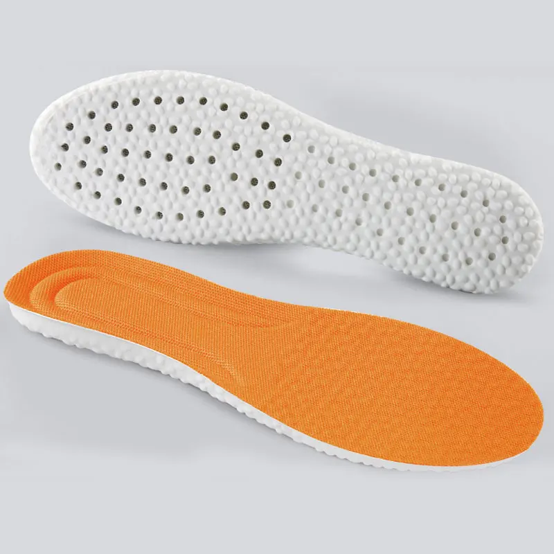 Мужские Стельки с эффектом попкорна эластичная стелька амортизирующие Дышащие