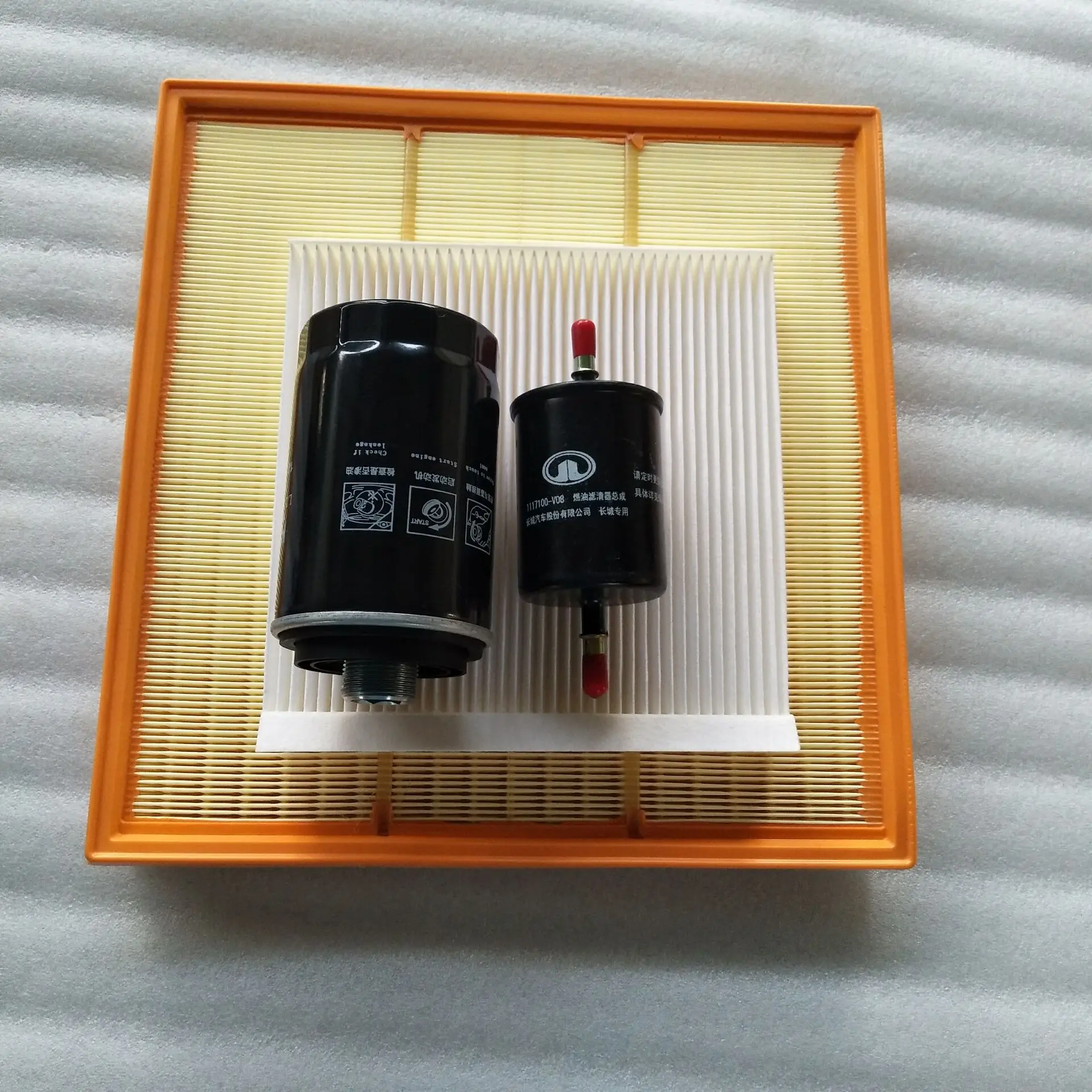 Масляный воздушный топливный фильтр полный комплект для Great wall Haval H9 1109110XKV08AR |