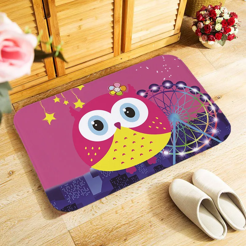 Новый милый мультяшный дверной коврик 40x60 см напольные ковры для гостиной кухни