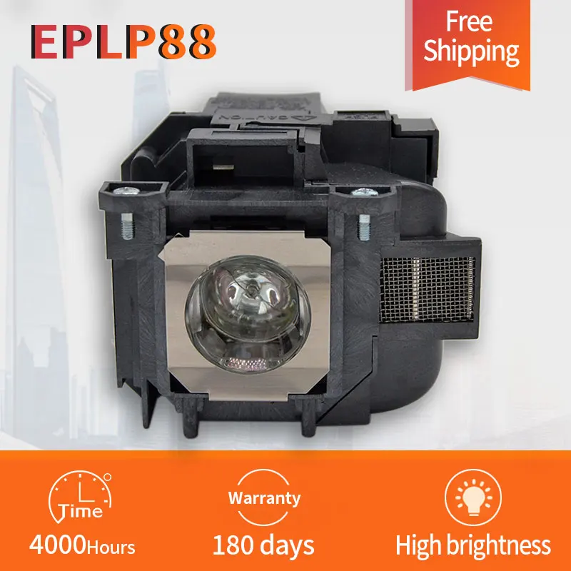 

Free shipping Projector Lamps ELPLP88 for EPSON EB-S04/EB-S31/EB-W31/EB-W32/EB-X31/EB-97H With Housing