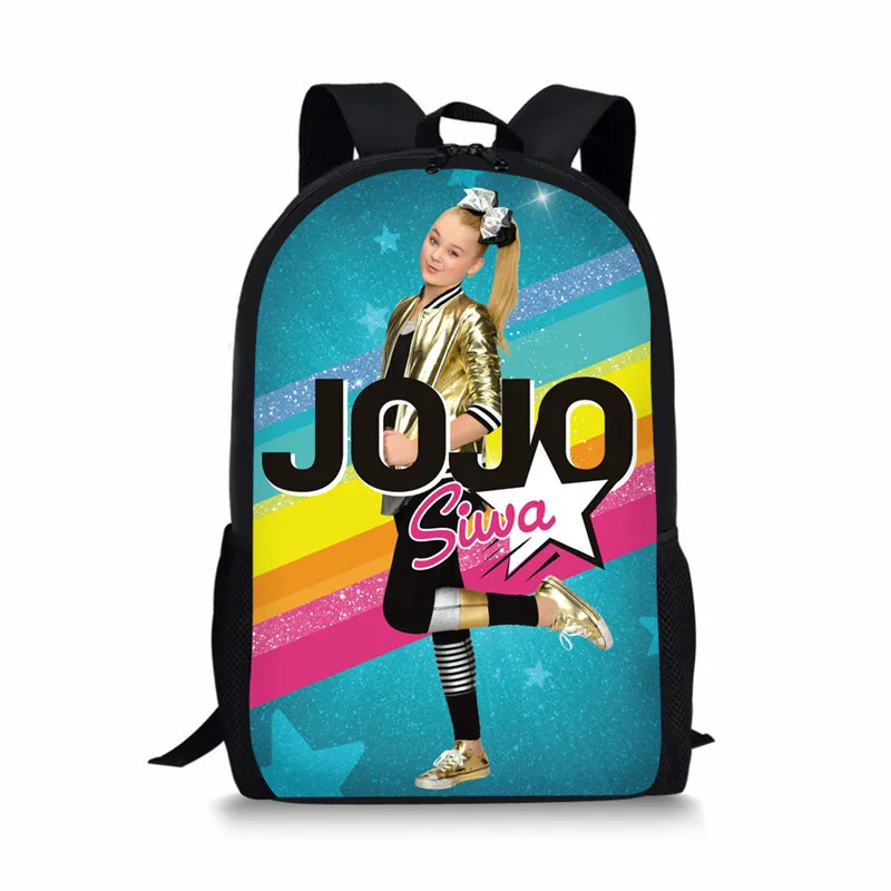as pictures THIKIN 3 шт./компл. Superstar JOJO Siwa комплект школьных сумок для девочек Повседневная сумка для книг на заказ школьные сумки для подростков мальчиков студентов рюкзаки - Цвет: as pictures
