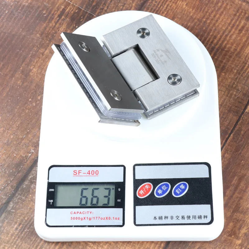 Петля из нержавеющей стали 304 градусов петля матового стекла для ванной и душа