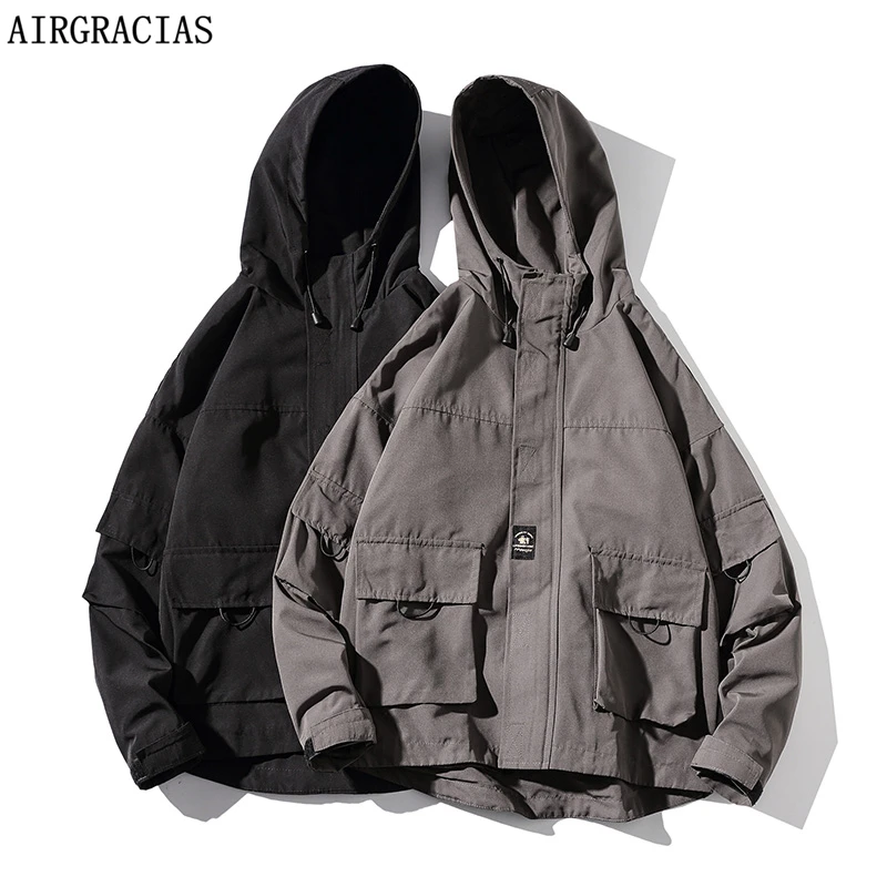 AIRGRACIAS осенние куртки камуфляж одежда куртка для мужчин s Качество пальто с