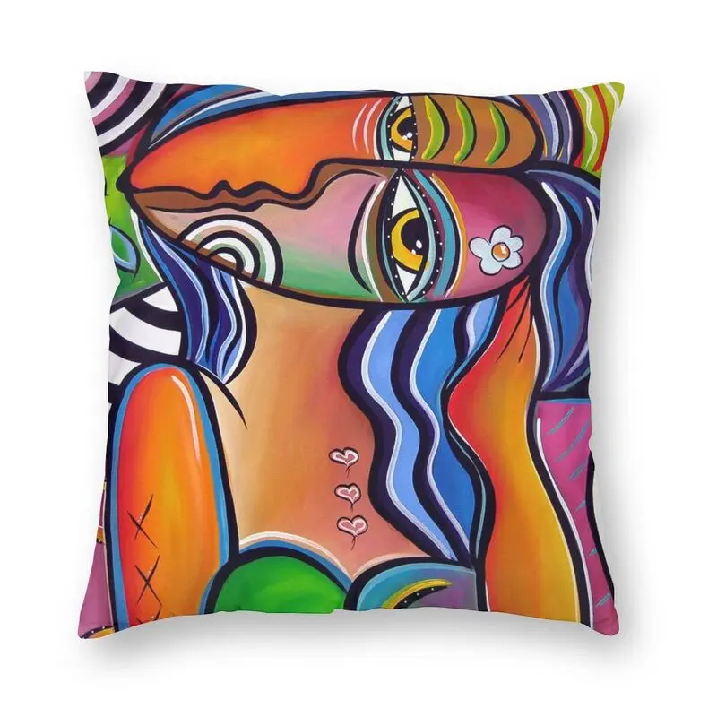 

Luxury Pablo Picasso Cushion Cover For Sofa Living Room Bedroom Polyester Velvet Fabric Pillow Case Home Decor Throw Pillowcase