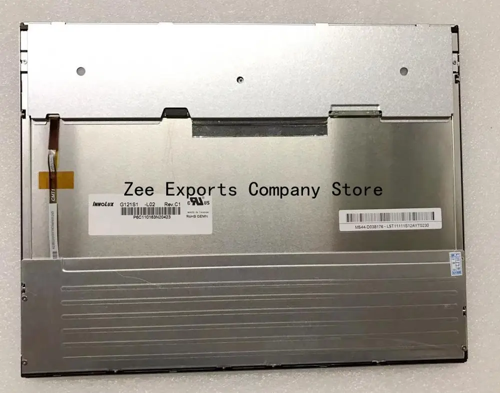 

NEW 12.1 Inch G121S1-L02 G121S1 L02 G121S1-L01 WLED 800*600 LCD Screen Display Panel