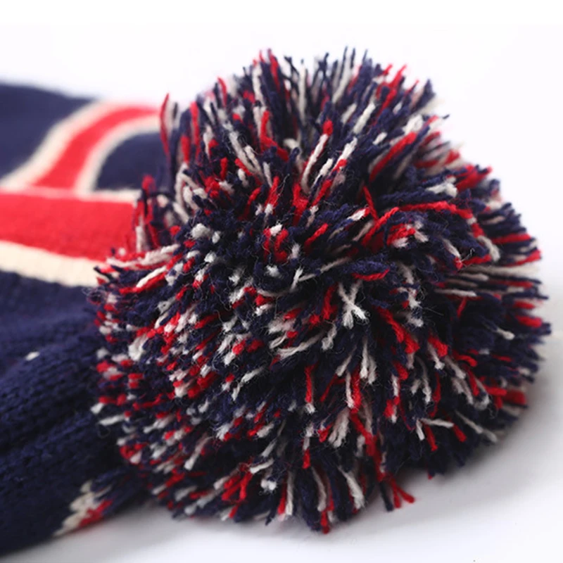 Новинка 2019 хлопковая шапка с американским флагом мужская и женская зимняя