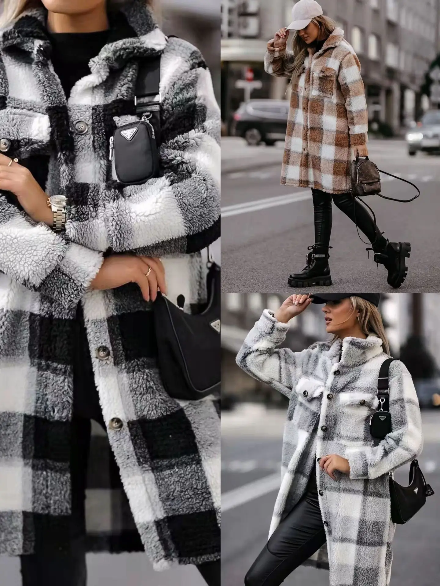 

Women's Windbreaker Coat Clothing 2021 Autumn Winter New Warm Wool and Leisure Thick Long Sleeve Jacket Medium Casual Women Wear