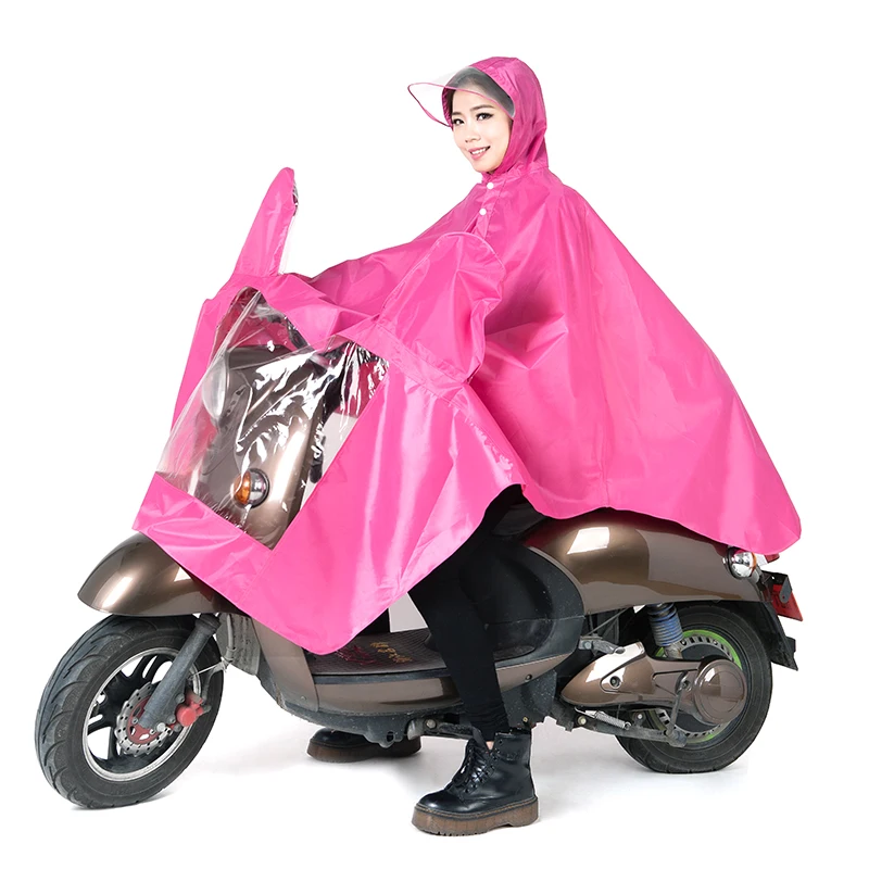 Водонепроницаемый нейлоновый плащ пончо для женщин Женский дождевик с капюшоном
