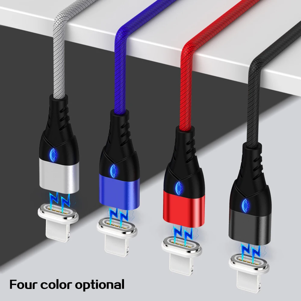 Магнитный USB кабель для зарядки 3 А 1 м|Кабели мобильных телефонов| |