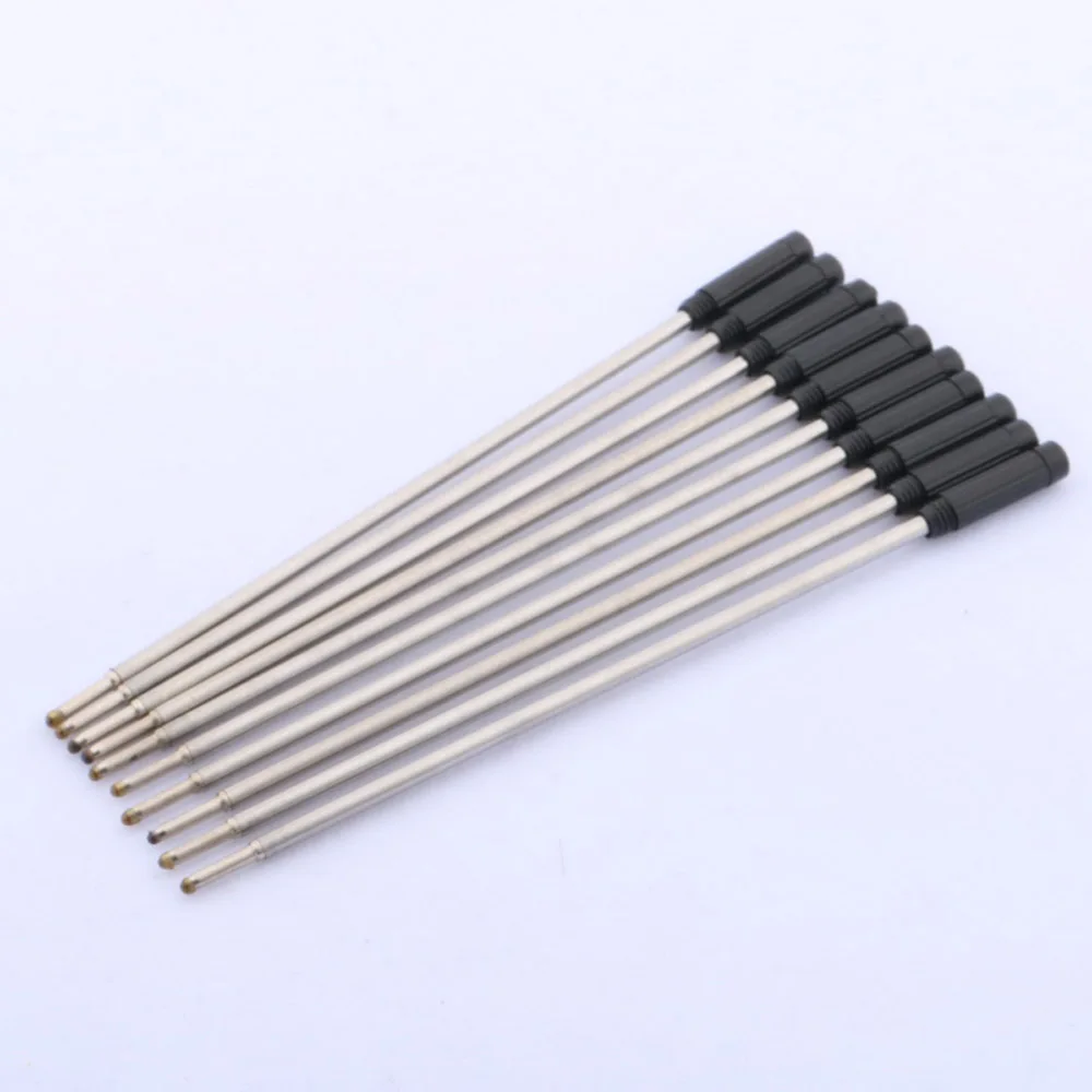 

Стержни для шариковых ручек Jinhao ballpoint pen refill 1.0 мм, 10 шт., черные, красные, синие