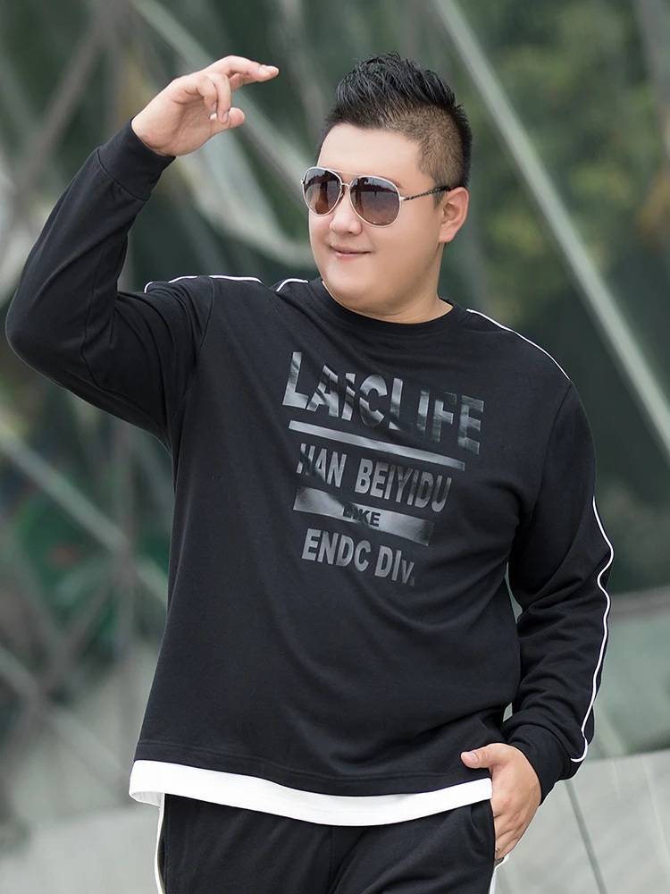 Японская футболка больших размеров хлопковые футболки мужские с длинным рукавом