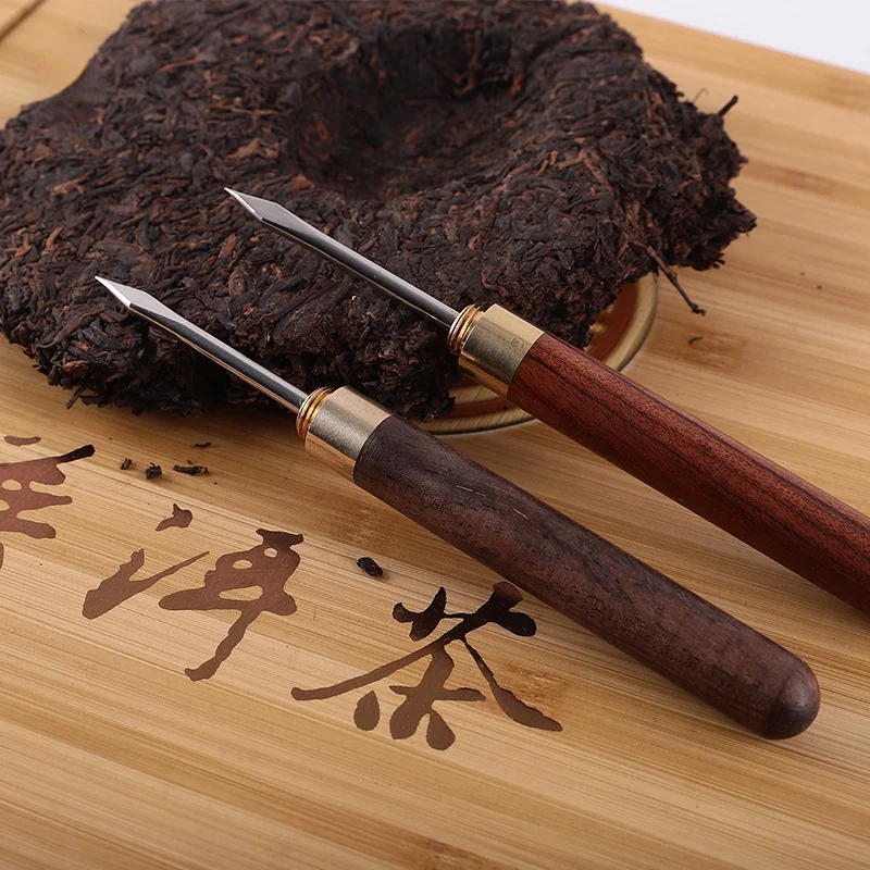 

Solid Wood Tea Needle Tea Special Tool Rosewood Ebony Tea Tray Tea Ceremony Utensils Pu Erh Tea Tea Needle Pu 'Er Tea Knife