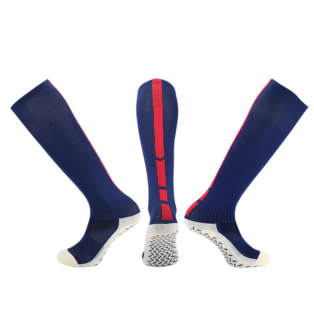 

Men Professional Socks Knee High Stocking Anti Skid Slip Durable And Comfy Compression Circulation Basketball Football Hose