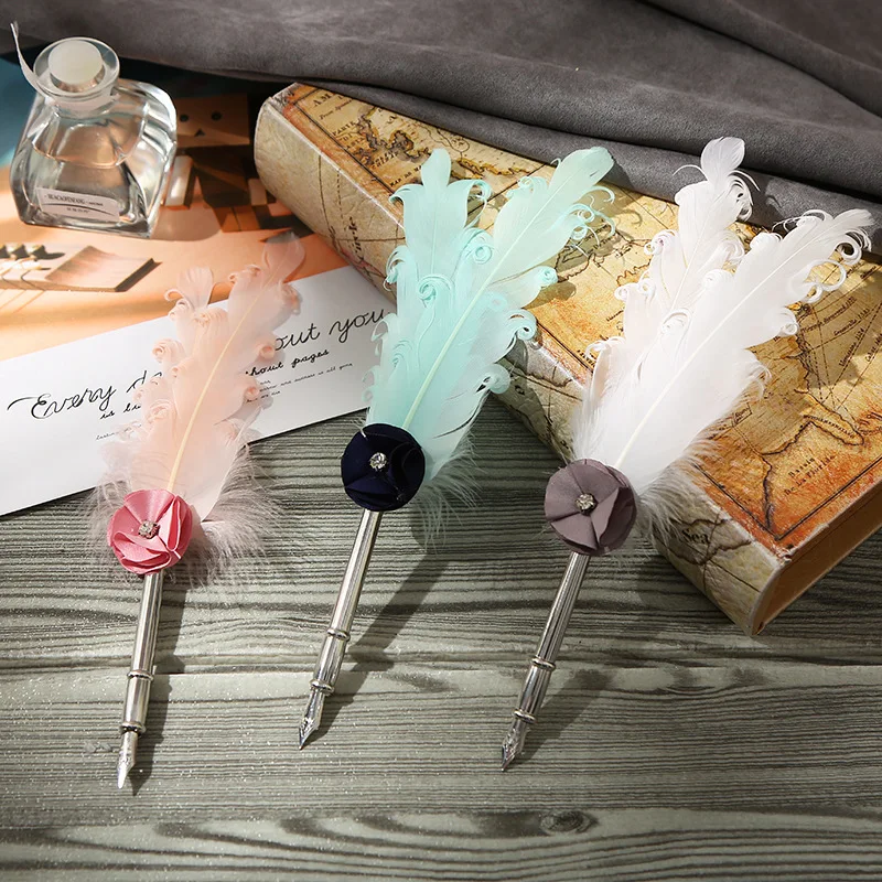 1 комплект перо для чернильницы набор деловых подарков High end перьевая ручка