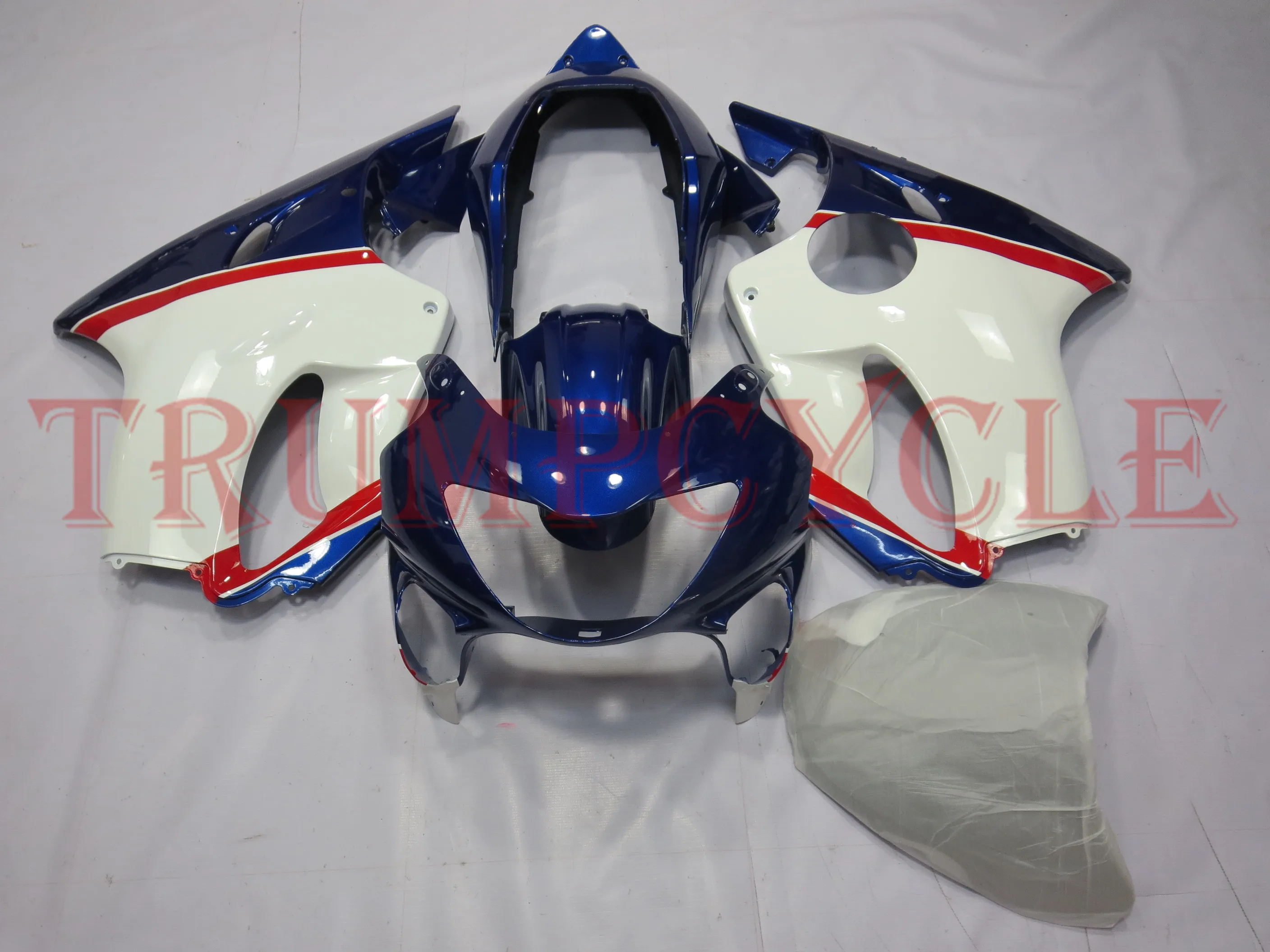 Комплект обтекателей для кузова мотоцикла Honda CBR 600 F4 1999 2000 CBR600 FS 99 00 белый