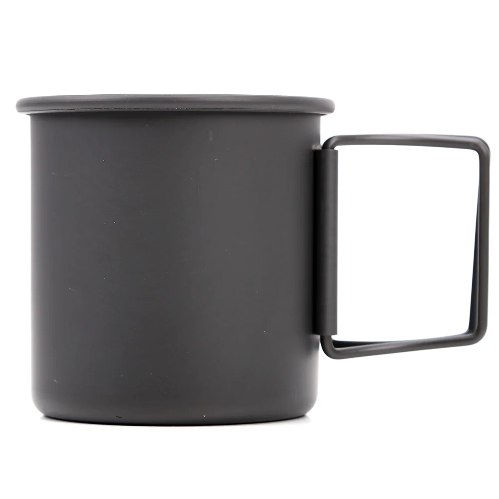 Портативная Складная Алюминиевая дорожная кружка для кофе чая походная с