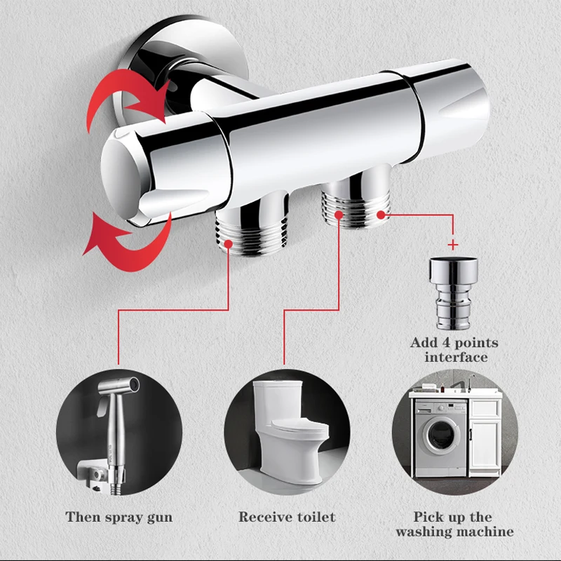 Ручной смеситель для биде из нержавеющей стали ручной распылитель туалета