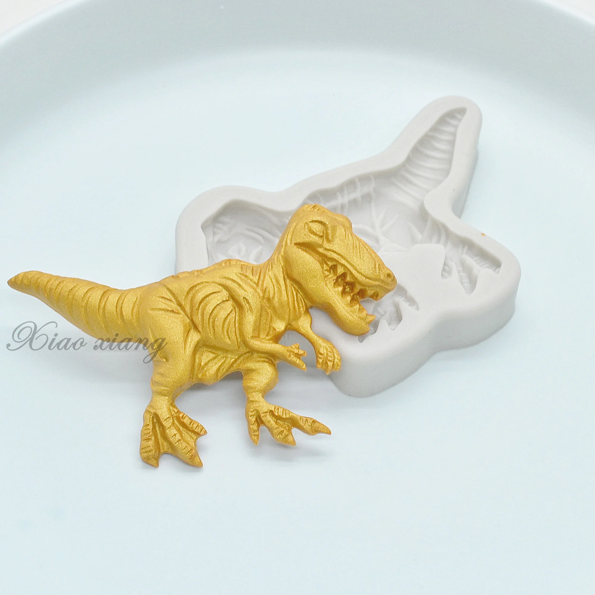 3D динозавров силиконовые формы для торта с рисунком дракона шоколадный торт