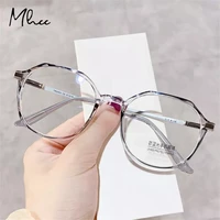 anti radiation myopia glasses trends computer eyeglasses student frame clear lens eyeglasses unisex blue light glasses 2021