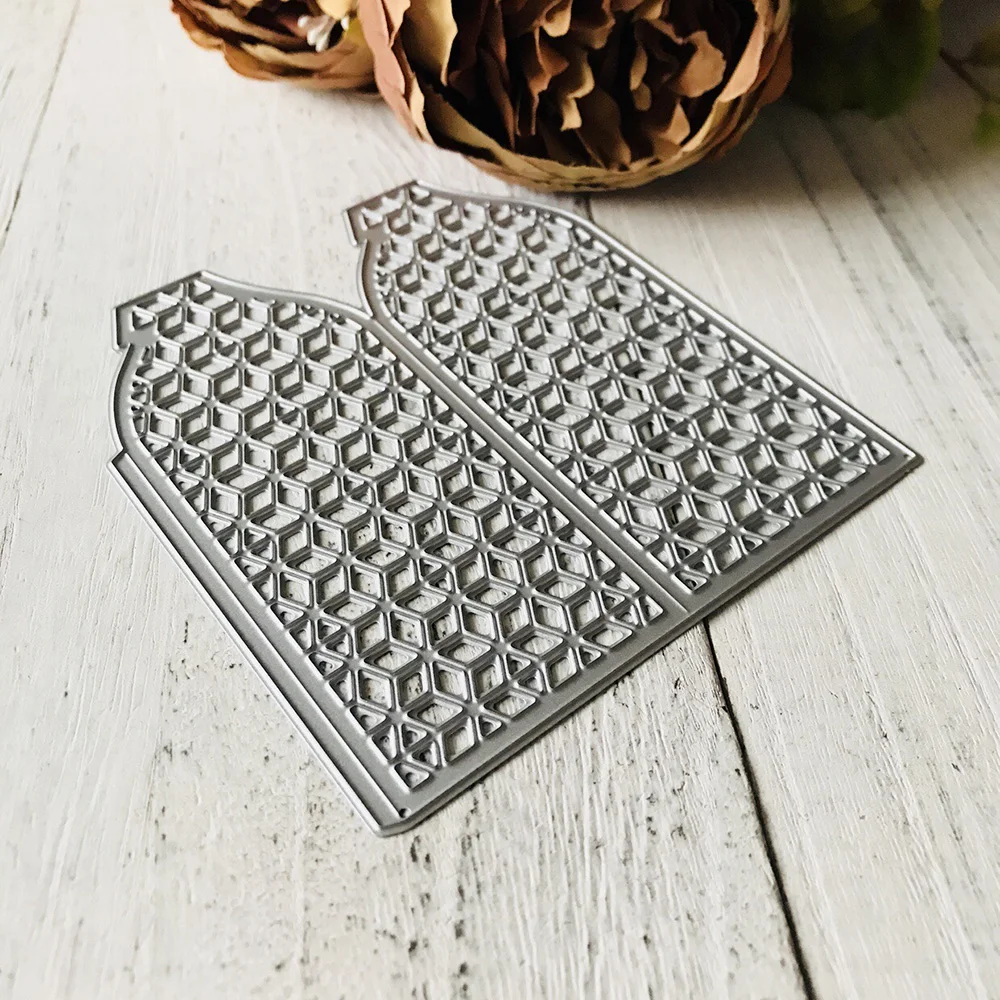 

Laced Rectangle Frame Metal Cutting Dies for Scrapbooking DIY Photo Album Card Making Decorative Stencil New 2020