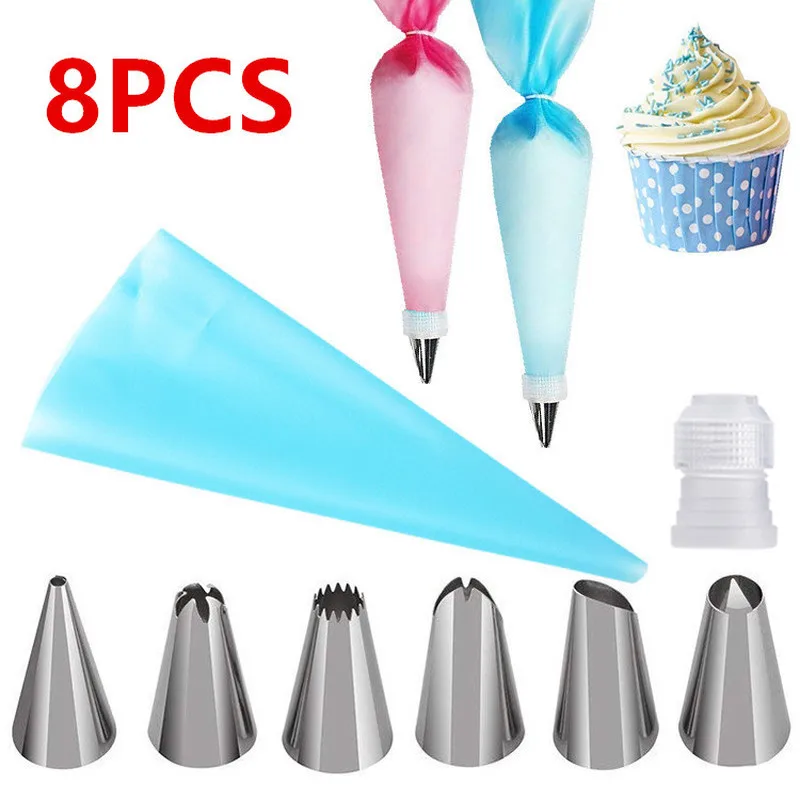 Кондитерский мешок с насадками | Дом и сад