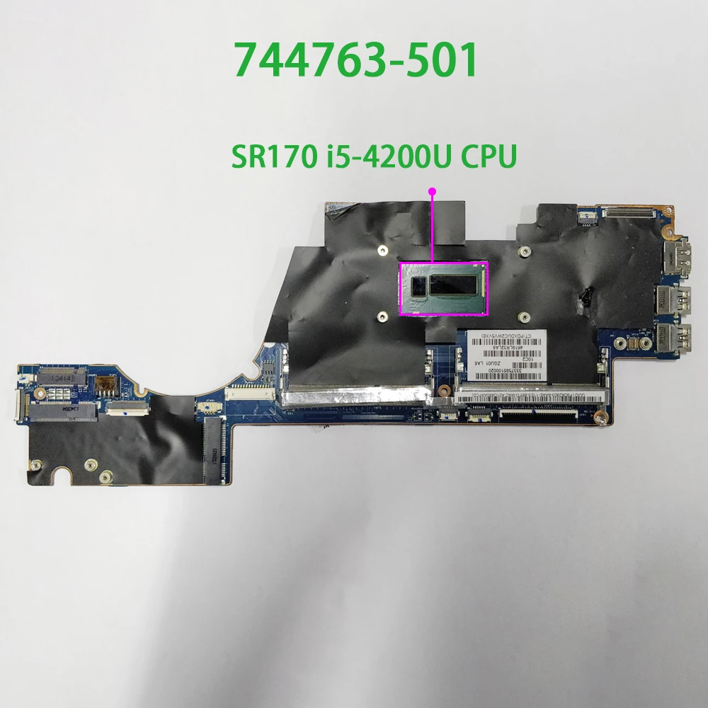 

Протестированная материнская плата для ноутбука HP Envy 14-K110NR 14-K111NR 14-K112NR 744763-501 VGU00