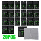 20 шт., многоразовые противотуманные салфетки для очков