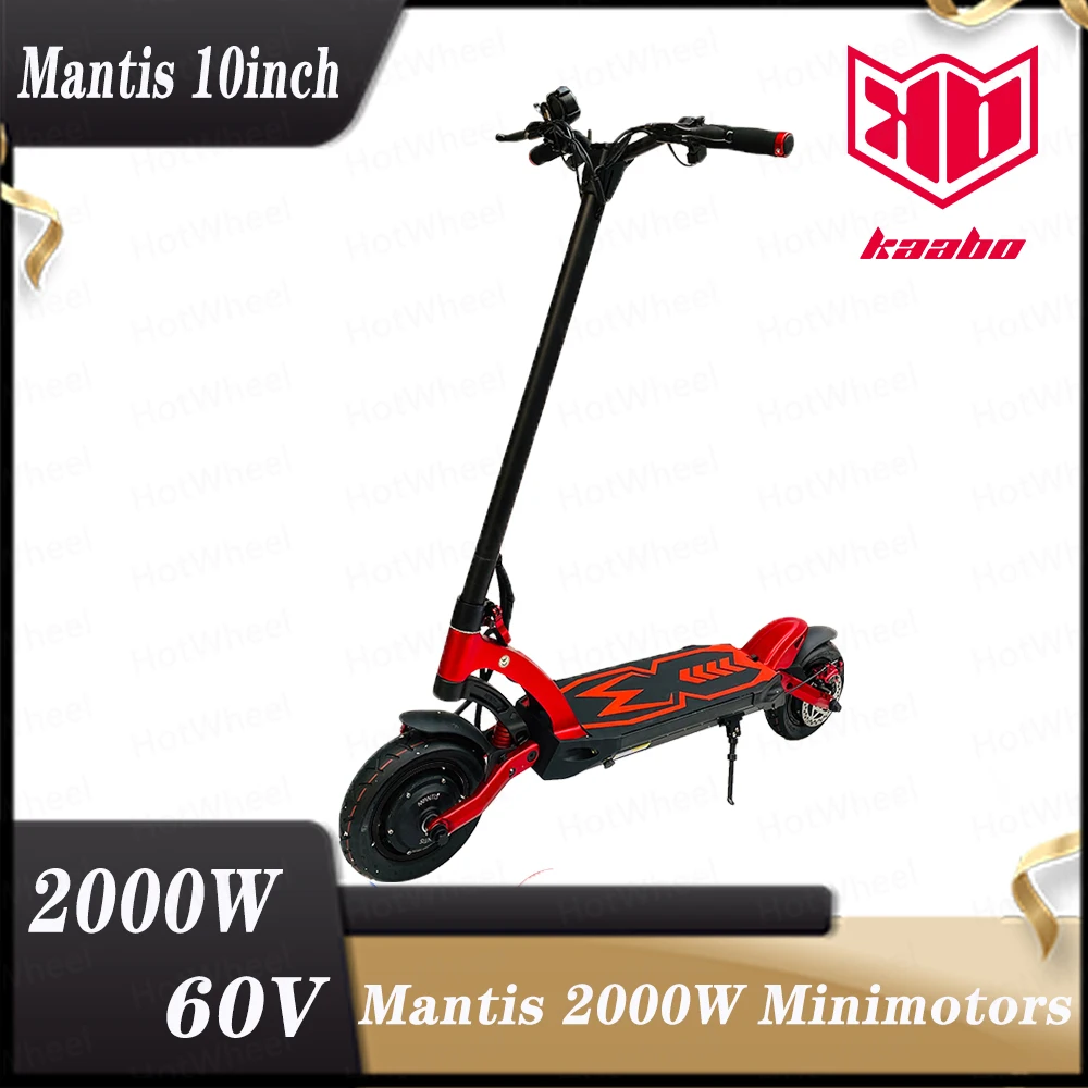 2020 оригинальный двухмоторный электроскутер Kaabo Mantis 2000 Вт Аккумулятор LG 60 в Ач