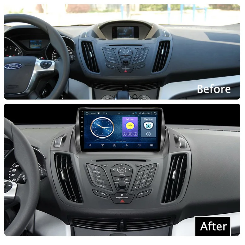 Автомобильная Мультимедийная система dvd плеер на Android с gps видеоплеером 9