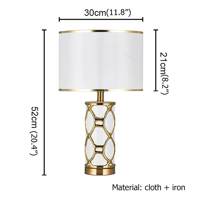 

White Table Lamps Desk Luxury Simple Bedside Nordic Table Lamp Ceramic Base Dimmer Switch Hotel Decoration Lampara Ceramica Mesa