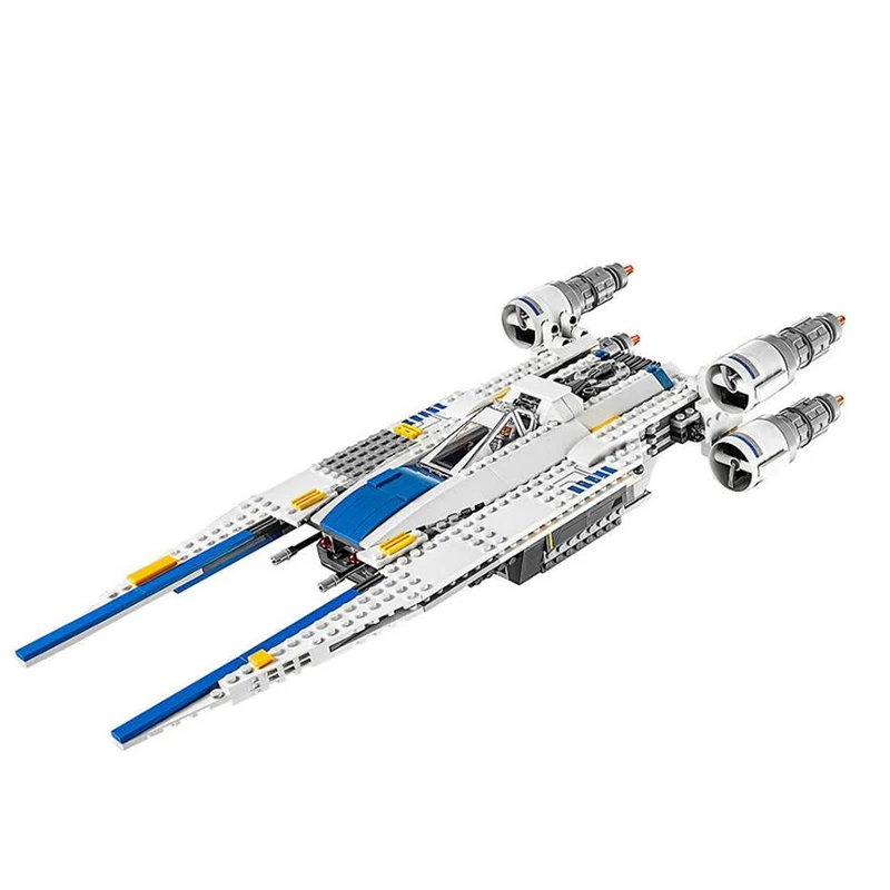 05054 Rebel U-Wing Fighter серия Звездные войны строительные блоки кирпичи трудно найти Детский развивающий подарок совместим с 75155