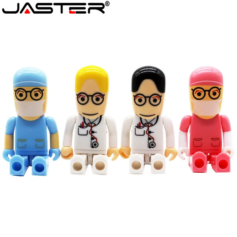 USB-флеш-накопитель JASTER Mini вращающийся с медсестрой стоматологический