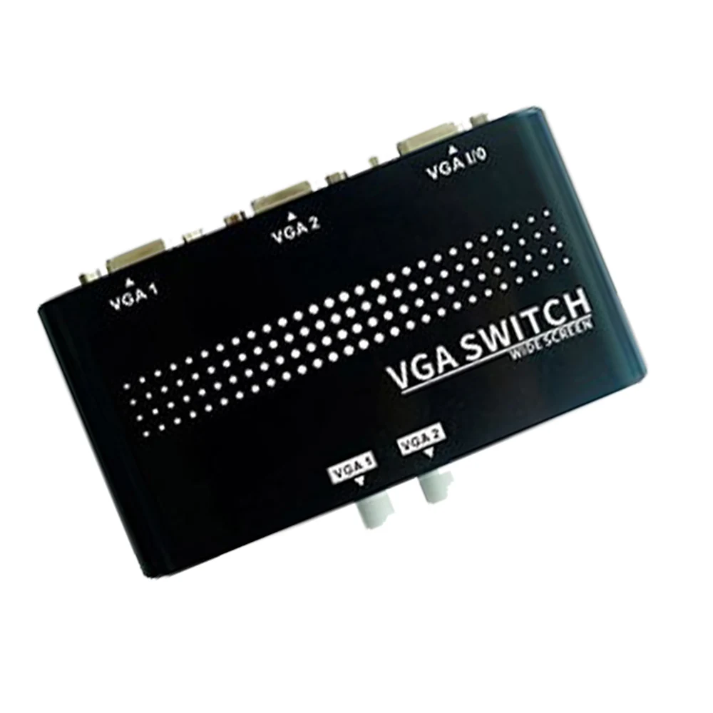 2 в 1 выход VGA/SVGA ручной переключатель для ЖК-ПК |
