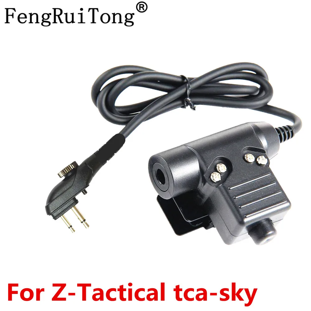 Tactical U94 PTT For Z-Tactical tca-sky peltor NATO plug Headphones for Hytera PD505 TC-700 TC-610 TC-620 TC-518, TC-580 TC-446S