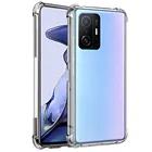 Мягкий силиконовый защитный прозрачный чехол для Xiaomi 11 T Pro, чехол для Mi 11 T Xiomi Xaomi Mi11T T11 11TPro, чехол-бампер для телефона с защитой от падения