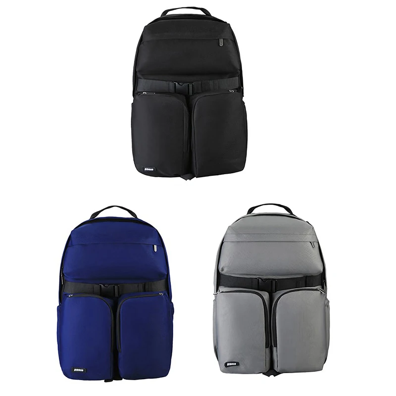 

Trendy Unisex Backpack Cool Fashion Men Schoolbag Youth Personality Backpack Student Bags Blue Black
