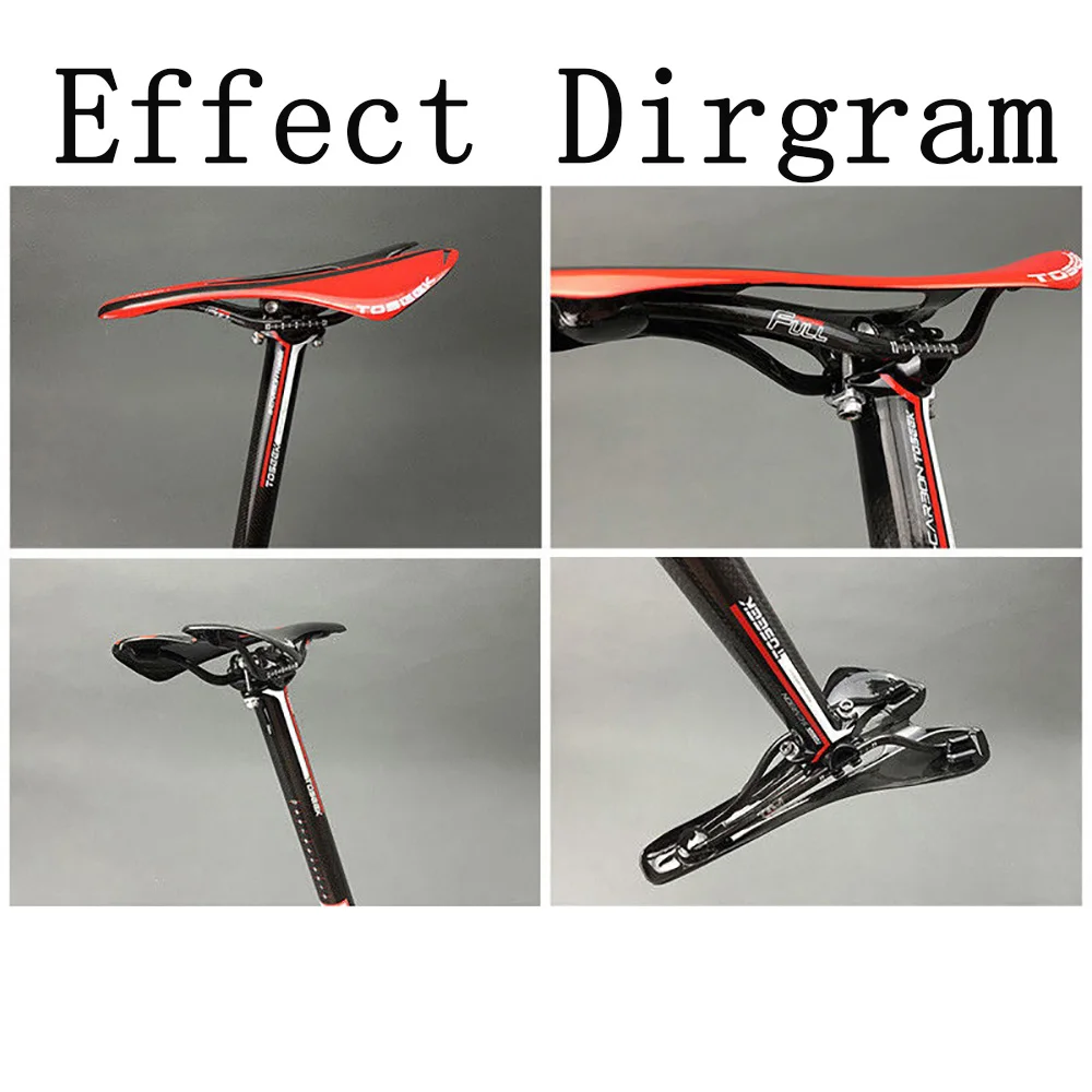 

Toseek 3K Full Carbon Fiber Bike Seatpost 27.2/30.8 /31.6 *400MM MTB Fibre Bicycle Seat Post Cycling Mountain Road Parts