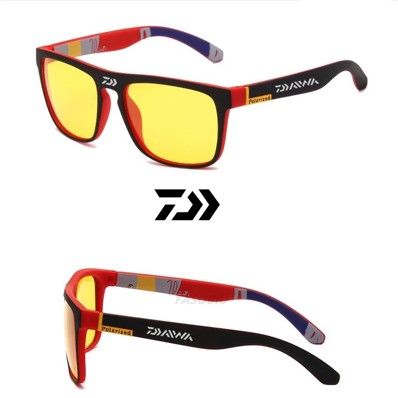 

2021 Брендовые мужские поляризованные очки Daiwa для рыбалки солнцезащитные очки для спорта на открытом воздухе солнцезащитные очки для кемпин...